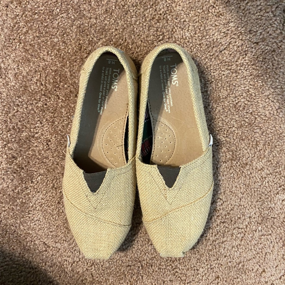 Burlap Toms